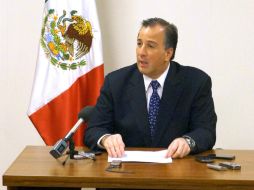 José Antonio Meade recibió instrucciones del Presidente Peña Nieto para reunirse con el embajador de EU y dialogar sobre el espionaje. ARCHIVO /