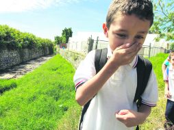 Los habitantes de la zona del Arroyo Seco se quejan de la recurrencia de malos olores y sus consecuencias en la salud.  /