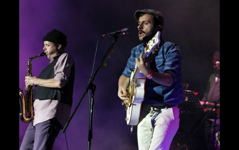 El grupo Paté de Fuá ofreció un concierto, en el marco del 41 Festival Internacional Cervantino. NTX /