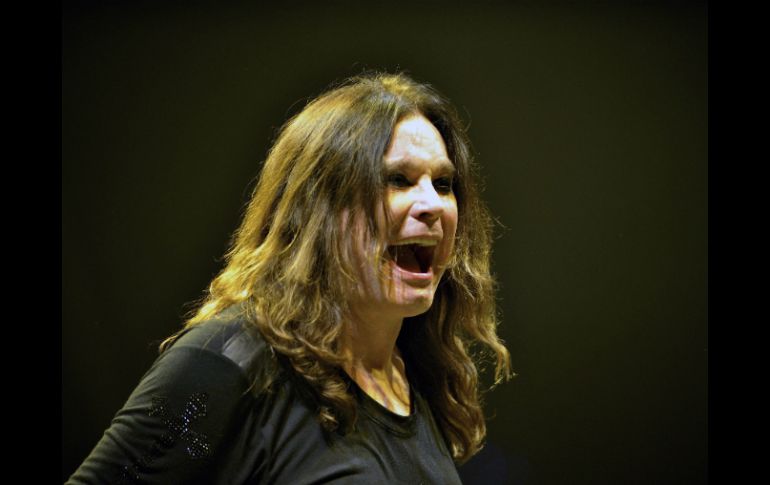 Ozzy Osbourne, líder de la banda Black Sabbath. ARCHIVO /