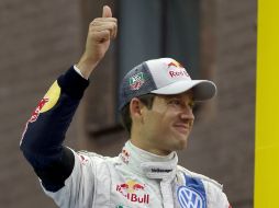 Ogier le quita el segundo puesto a Dani Sordo. EFE /