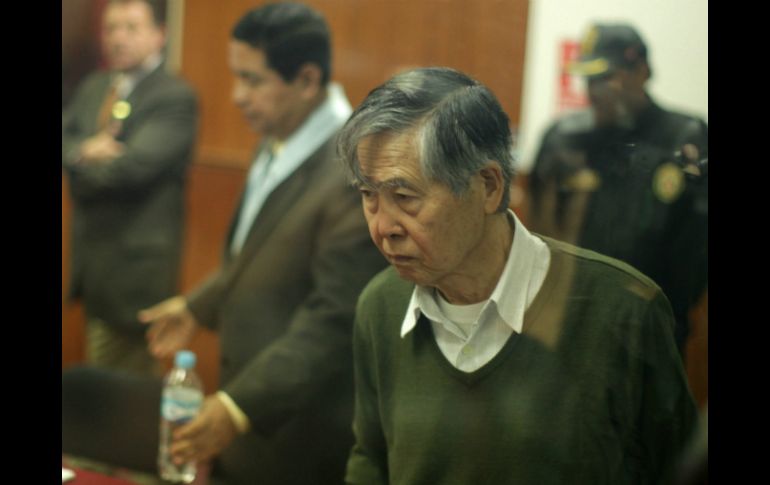 Alberto Fujimori purga una condena de 25 años por violación de derechos humanos y secuestro. EFE /