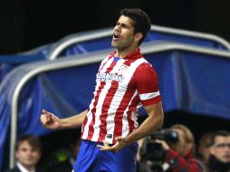 Diego es la estrella de los Colchoneros y en la liga española. EFE /