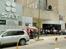 El SAT había negado dar la información porque dijo que estaba reservada por 12 años. ARCHIVO /