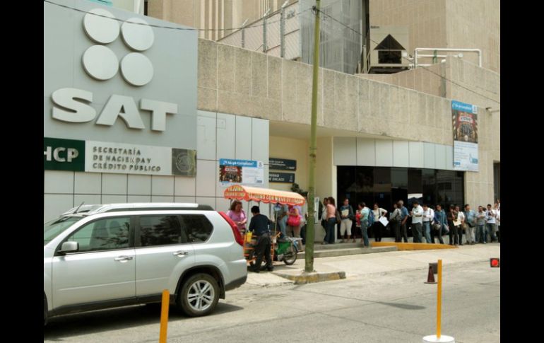 El SAT había negado dar la información porque dijo que estaba reservada por 12 años. ARCHIVO /