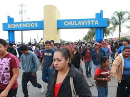 Los habitantes del fraccionamiento Chulavista ya desalojan el área.  /