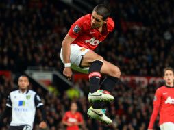 Javier Hernández quedaría fuera pese a haber levantado en la Liga Premier. AFP /