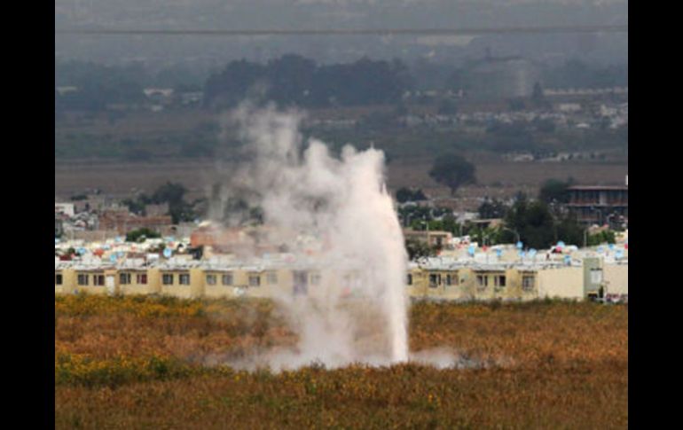 Fuga en Tlajomulco. La ZMG concentra 10 zonas con peligro de explosión por hidrocarburos, según el Atlas de Riesgo de la Entidad.  /