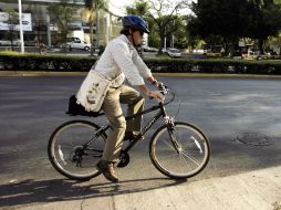 En el país, 37 por ciento de los mexicanos cuenta con una bicicleta. ARCHIVO /