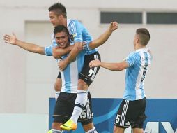 El Tri Sub-17 ya tiene rival en la semifinal del Mundial de la especialidad. Los argentinos obtuvieron su pase. EFE /