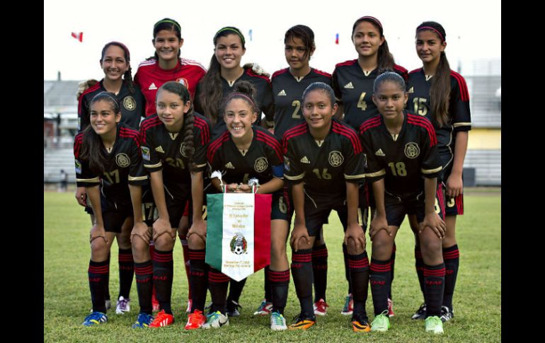 La Selección Femenina Sub-17 ha cosechado 4 puntos en 2 juegos. MEXSPORT /