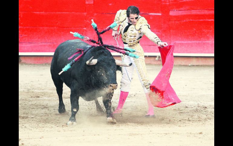 Con sentimiento. Así promete torear Padilla hoy en la arena tapatía.  /