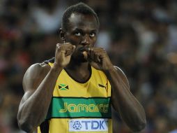 Usain Bolt se ha colocado como el mejor velocista de la historia. ARCHIVO /