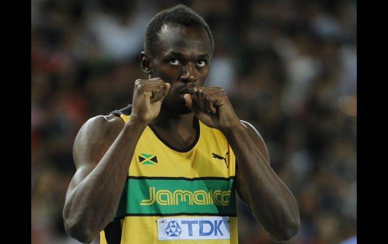 Usain Bolt se ha colocado como el mejor velocista de la historia. ARCHIVO /