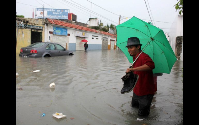 La tormenta tropical 'Sonia' ya se ha degradado a depresión tropical. ARCHIVO /