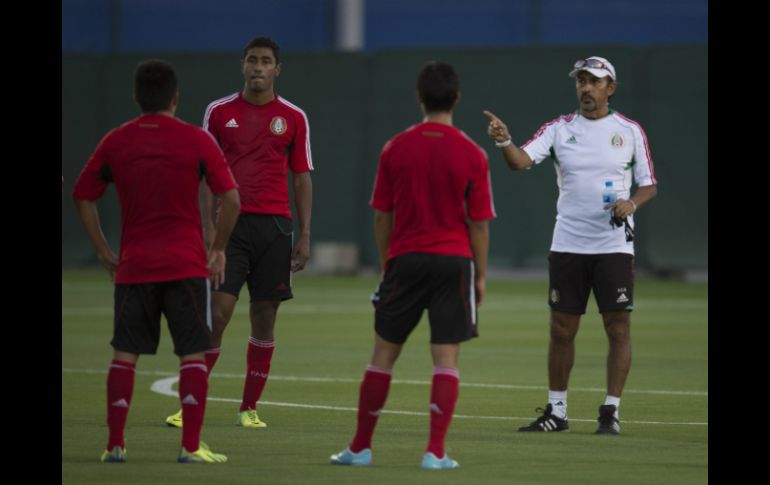 Raúl y sus pupilos confían en llegar hasta la última instancia del torneo. MEXSPORT /