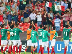 La Selección mexicana Sub-17 derrotó a su similar de Argentina tres goles contra cero. AFP /