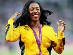 Shelly-Ann Fraser-Pryce ganó dos medallas en el Mundial de este año. ARCHIVO /