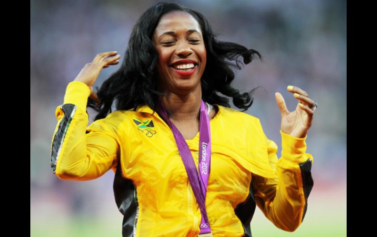 Shelly-Ann Fraser-Pryce ganó dos medallas en el Mundial de este año. ARCHIVO /