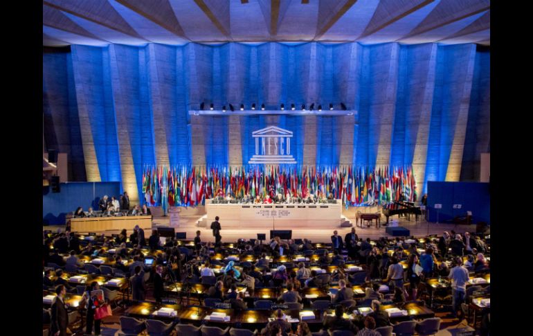 Vista general de la inauguración de la Conferencia General de la Unesco sobre Educación, Ciencia y Cultura en París. ARCHIVO /