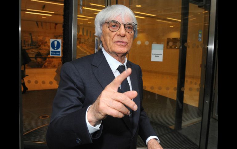 Bernie Ecclestone aún no ha salido del escándalo. AP /