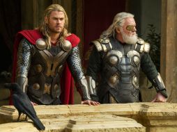 La cinta dirigida por Alan Taylor, Chris Hemsworth en el papel principal de Thor y Natalie Portman como la enamorada del héroe. AP /