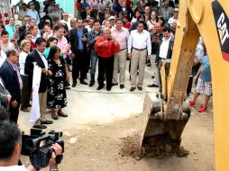 La vialidad fue intervenida de Bethsur a Eligio Ancona, lo que representó la pavimentación de un área de tres mil 199 metros cuadrados. ESPECIAL /