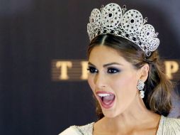 María Gabriela Isler es la séptima venezola en coronarse como Miss Universo. EFE /