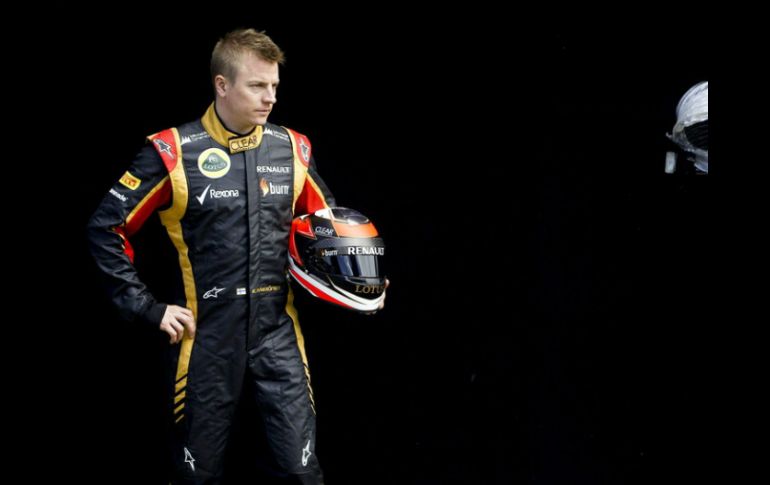 Raikkonen estará al volante de un Ferrari para lo próxima temporada de F1. ARCHIVO /