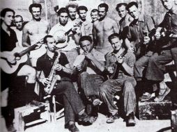 Orquesta vasca, en el campo de concentración de Gurs, Francia en 1939. EFE /