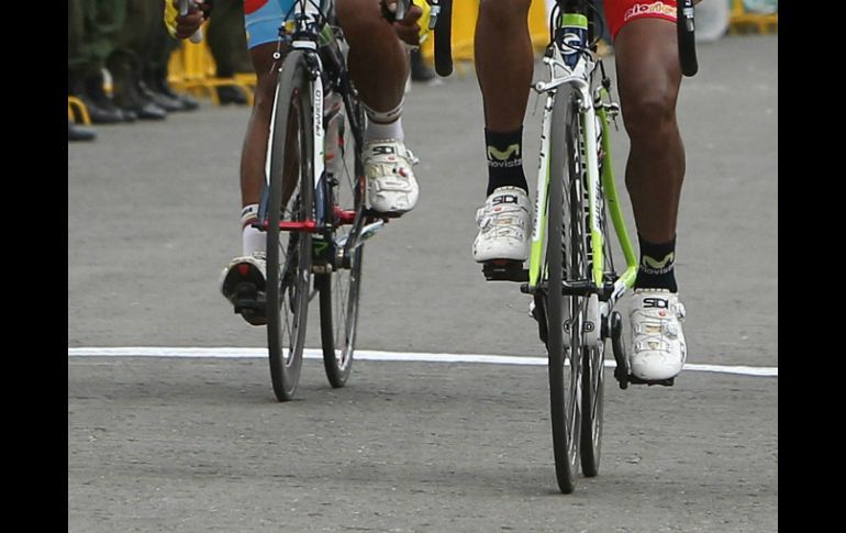 Los ciclistas participantes en la competencia no incurrieron en faltas. ARCHIVO /