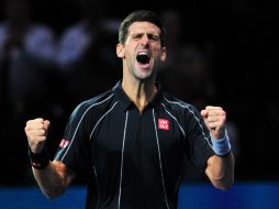 Novak Djokovic cobró revancha de la final del US Open que perdió ante Nadal. AFP /