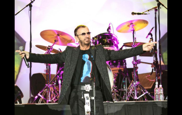 Ringo Starr no ofrecería un concierto sino que encabezaría el evento sobre la paz. ARCHIVO /