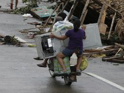 La zona de la provincia de Bohol volvió a verse afectada por la naturaleza. AP /