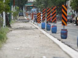 Se tiene proyectado que cada tramo a intervenir tenga una duración de obra de cuatro semanas. ARCHIVO /