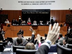 Senadores recalcan su voluntad política para construir un nuevo sistema electoral que dé certeza al electorado mexicano. ARCHIVO /