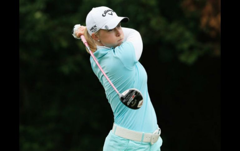 Morgan Presse, golfista estadounidense ganadora del Pro-Am. ESPECIAL /