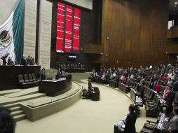 El plazo legal para que el Pleno de la Cámara Baja apruebe el presupuesto vence a la medianoche del viernes. ARCHIVO /