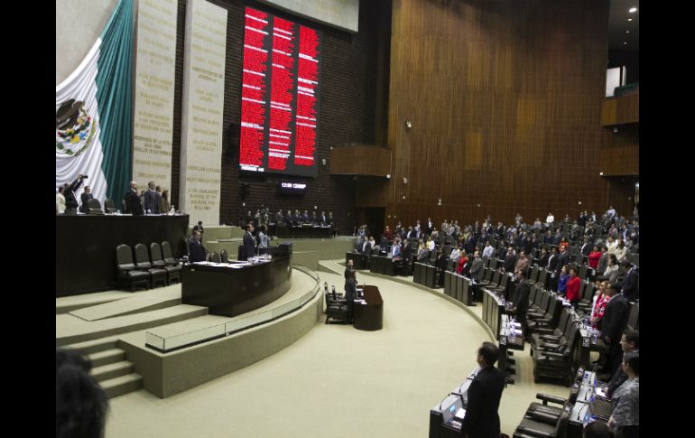 El plazo legal para que el Pleno de la Cámara Baja apruebe el presupuesto vence a la medianoche del viernes. ARCHIVO /