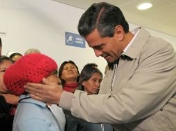 El Presidente Peña Nieto reconoció la labor de los diputados en la aprobación del Presupuesto de Egresos. ARCHIVO /