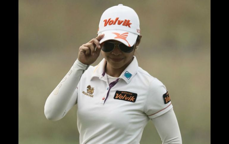 Pornanong logra subir hasta la cima de lo que va del torneo. ESPECIAL LPGA.  /