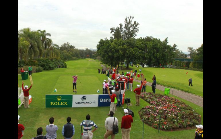 Los aficionados al golf se han dado cita en el Guadalajara Country Club.  /