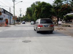 Seis de cada 10 cuadras de la avenida están pavimentadas. ESPECIAL /