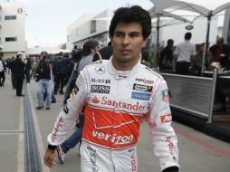 Sergio Pérez abandona McLaren y tiene un futuro incierto en la Fórmula 1. EFE /