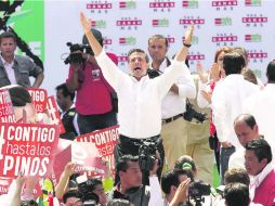 El Partido Revolucionario Institucional ostentó el dominio político en el Estado de México por más de 76 años. NTX /