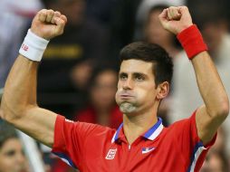 Djokovic da ventaja a Serbia en Copa Davis EFE /