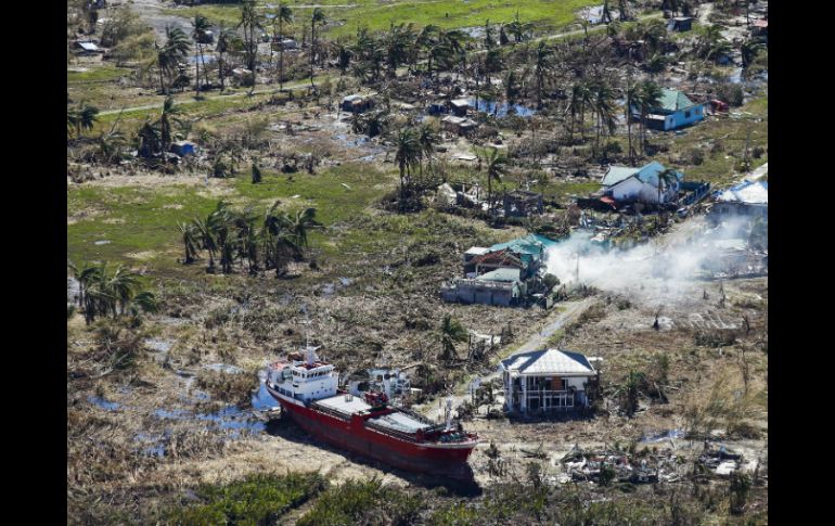 Consecuencias devastadoras del paso del tifón ''Haiyan'' en Filipinas. EFE /