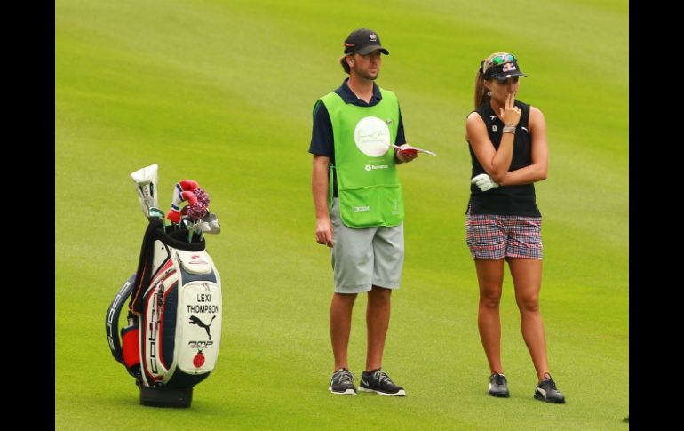 Thompson debutó en 2013 y es la número 21 en el ranking oficial de la LPGA.  /