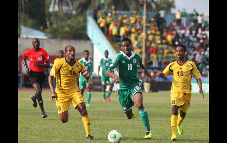 Los nigerianos fueron avanzando rondas y llegaron como favoritos al repechaje final en las eliminatorias de África. AP /