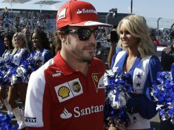 Fernando Alonso dice que el subcampeonato estaba casi asegurado desde el principio. AP /